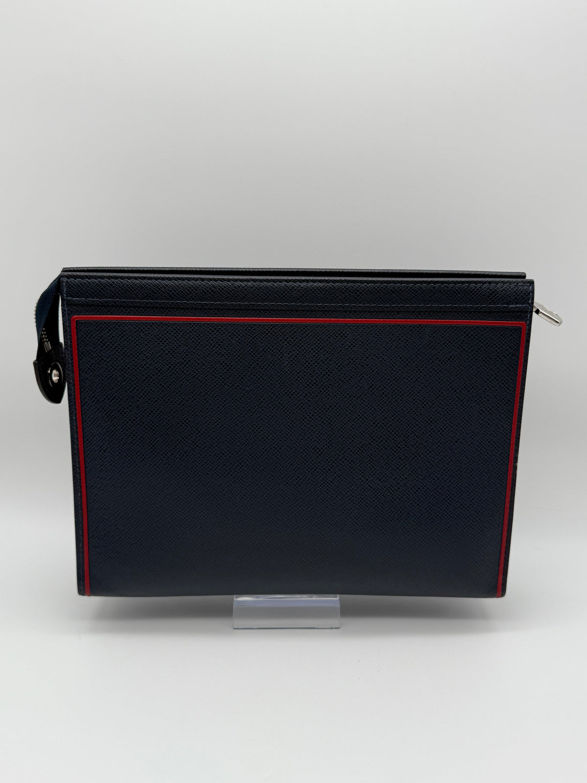 Louis Vuitton pochette clutch blu navy - foto 8