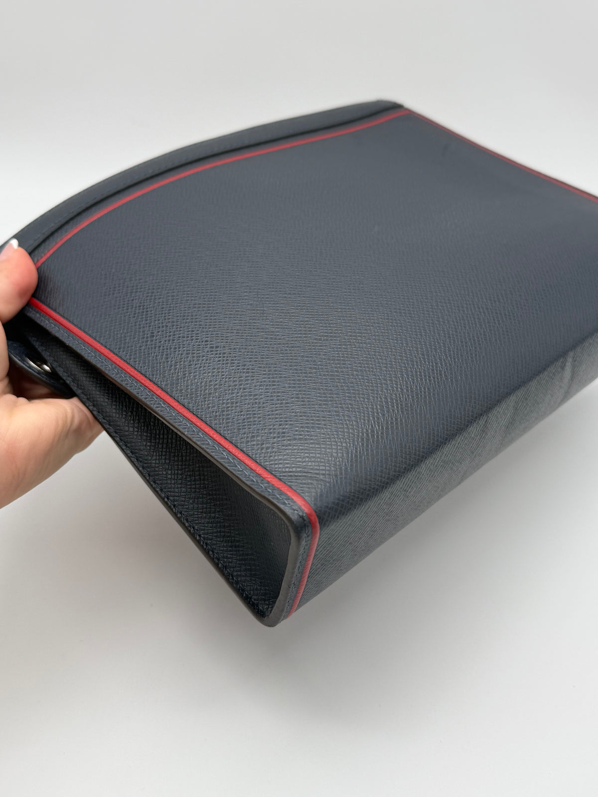 Louis Vuitton pochette clutch blu navy - foto 7