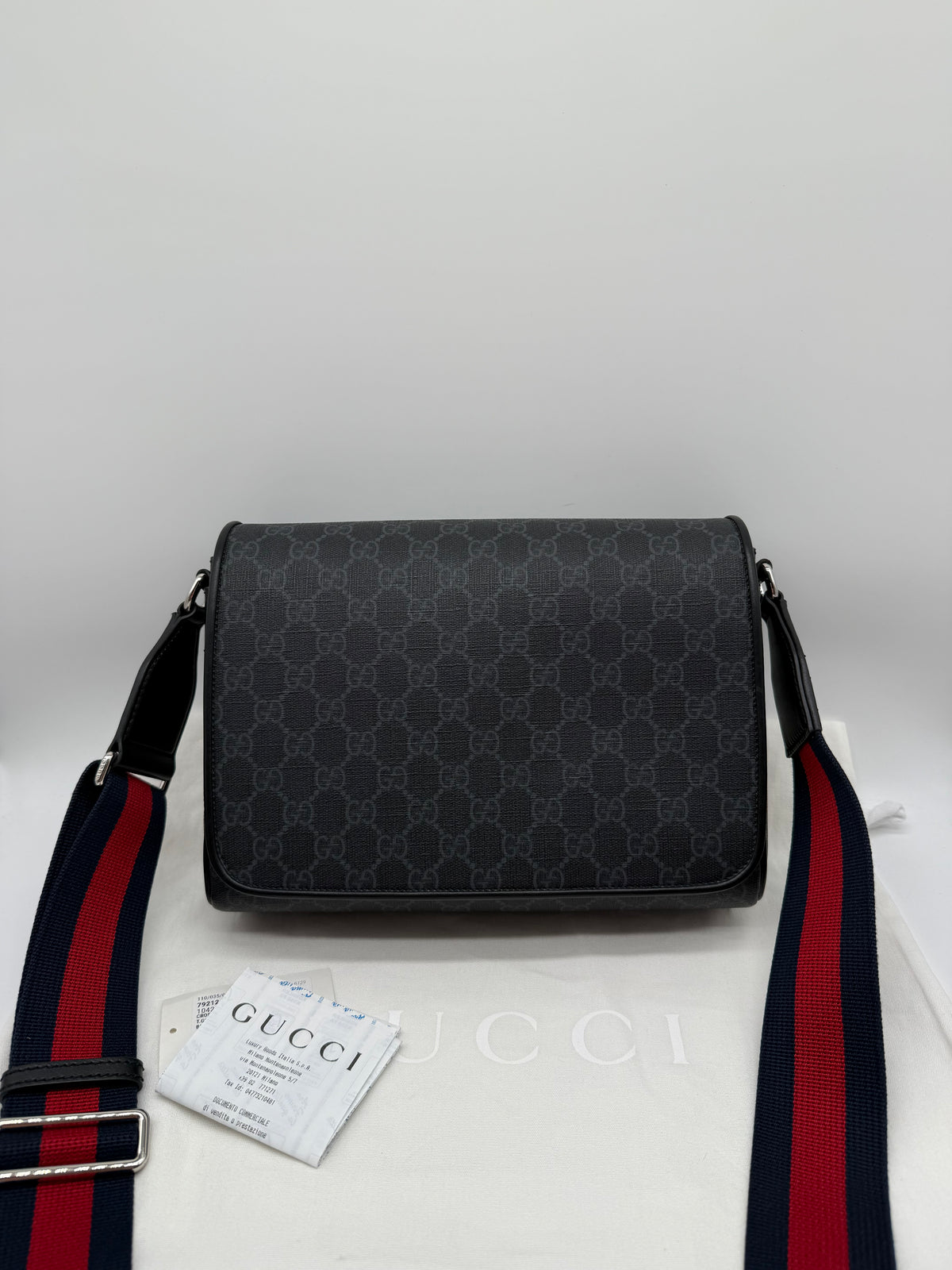 Gucci tracolla media GG nero - foto 1