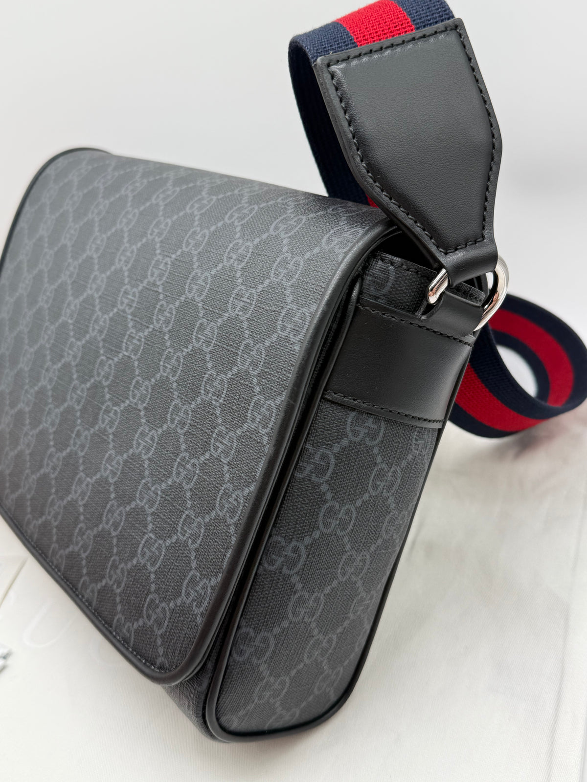 Gucci tracolla media GG nero - foto 7