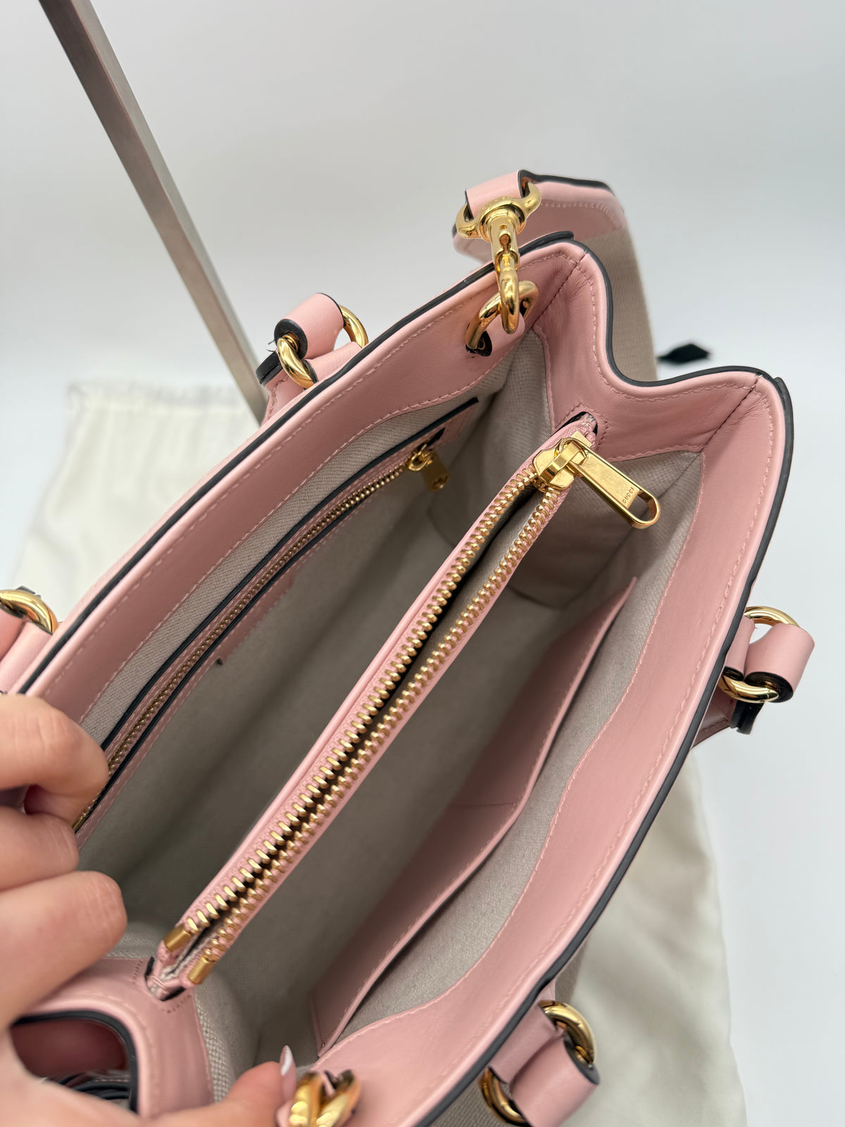 Gucci tote bag rosa - foto 5