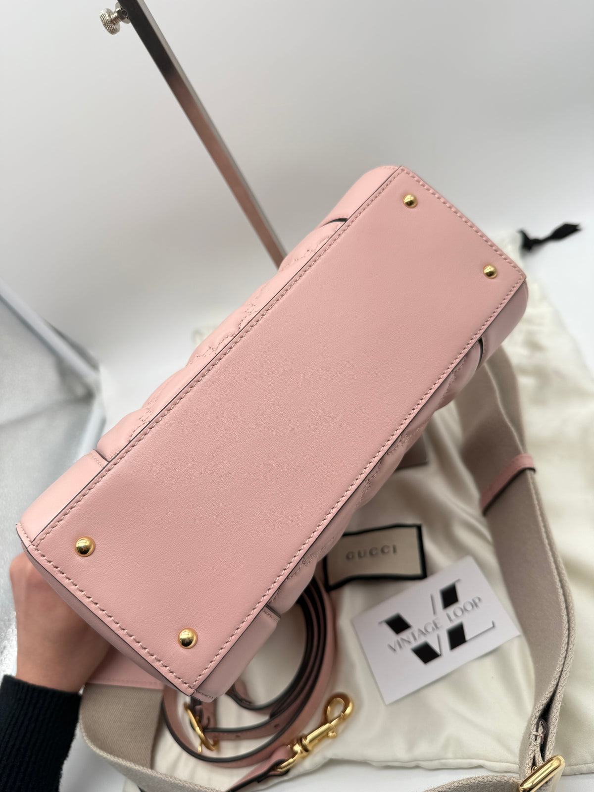 Gucci tote bag rosa - foto 6