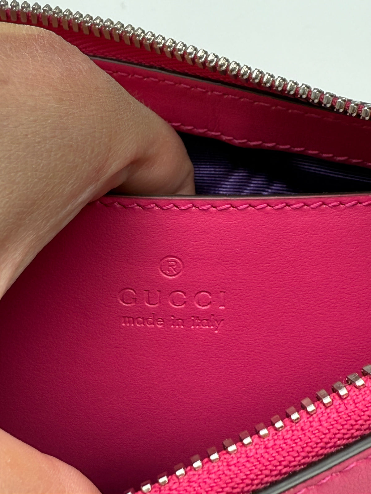 Gucci Matelassé nylon fucsia - foto 5