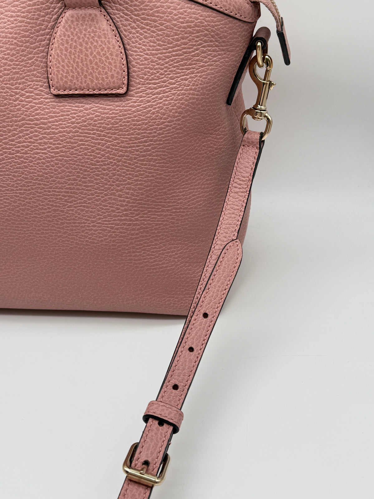 Gucci tote bag in pelle rosa - foto 13