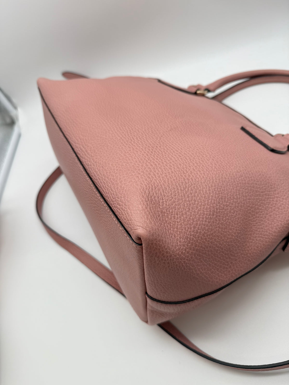 Gucci tote bag in pelle rosa - foto 12