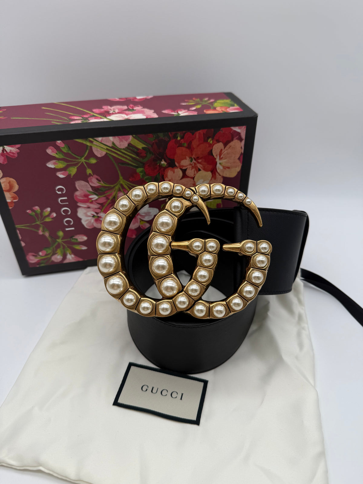 Gucci cintura GG larga - foto 1