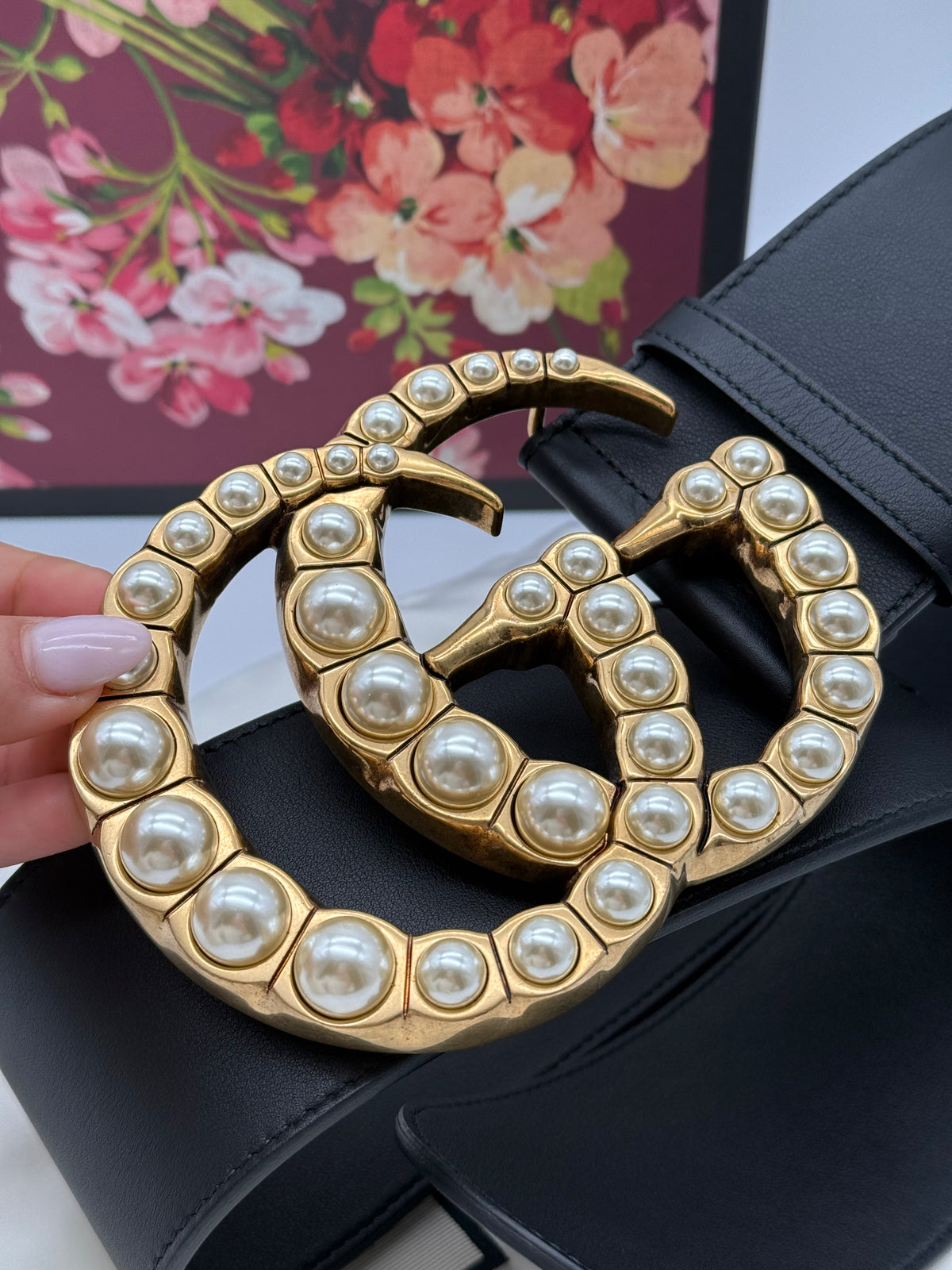 Gucci cintura GG larga - foto 6