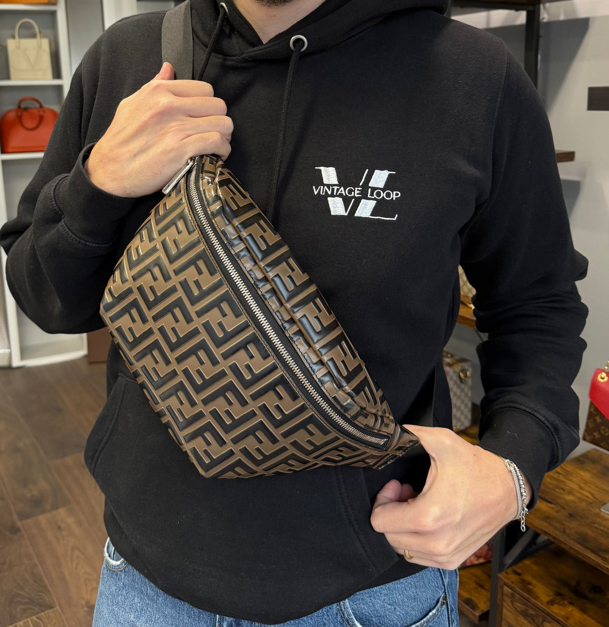 Fendi marsupio FF - foto 2