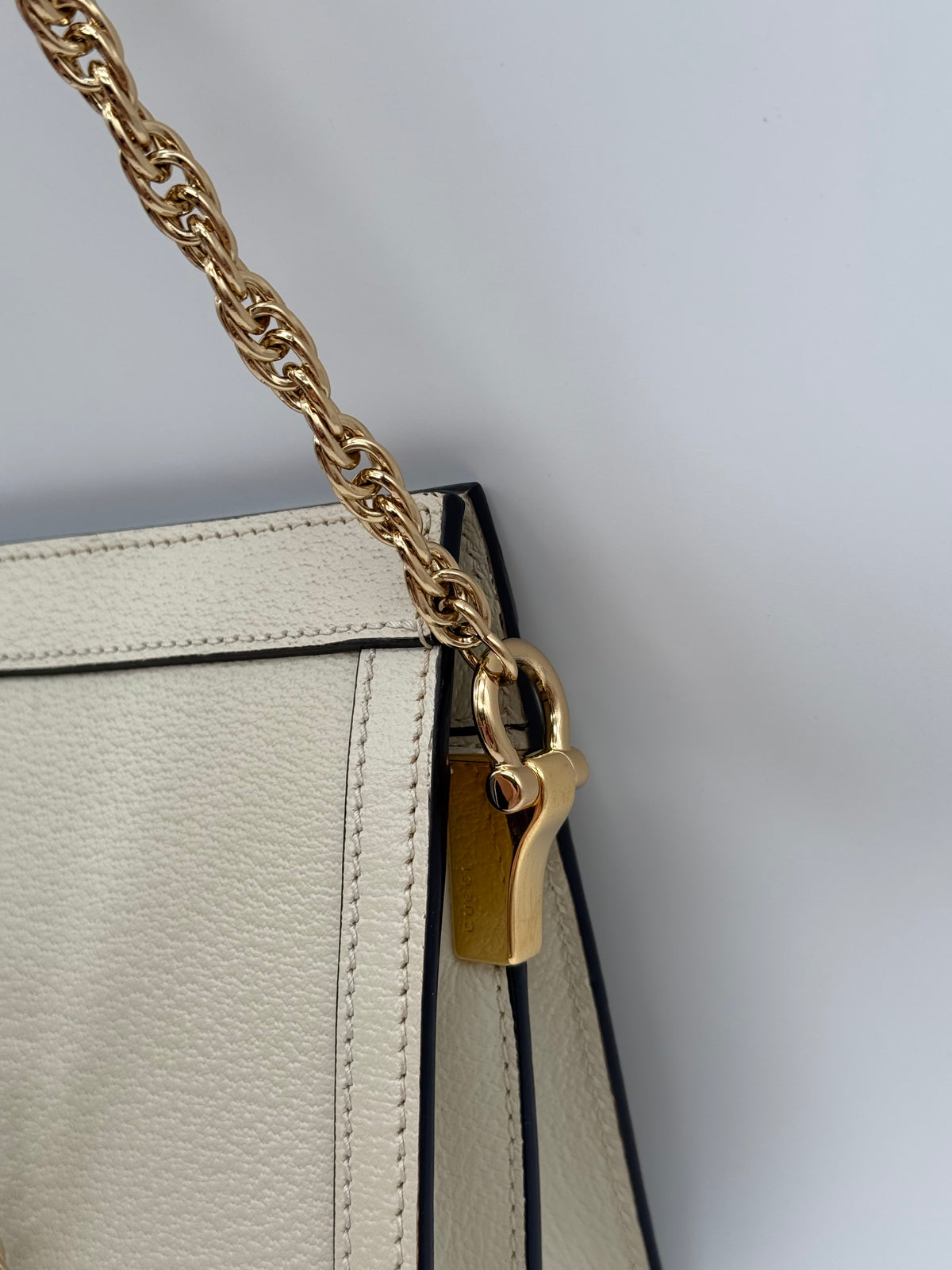 Gucci tracolla Ophidia chain bianca - foto 9