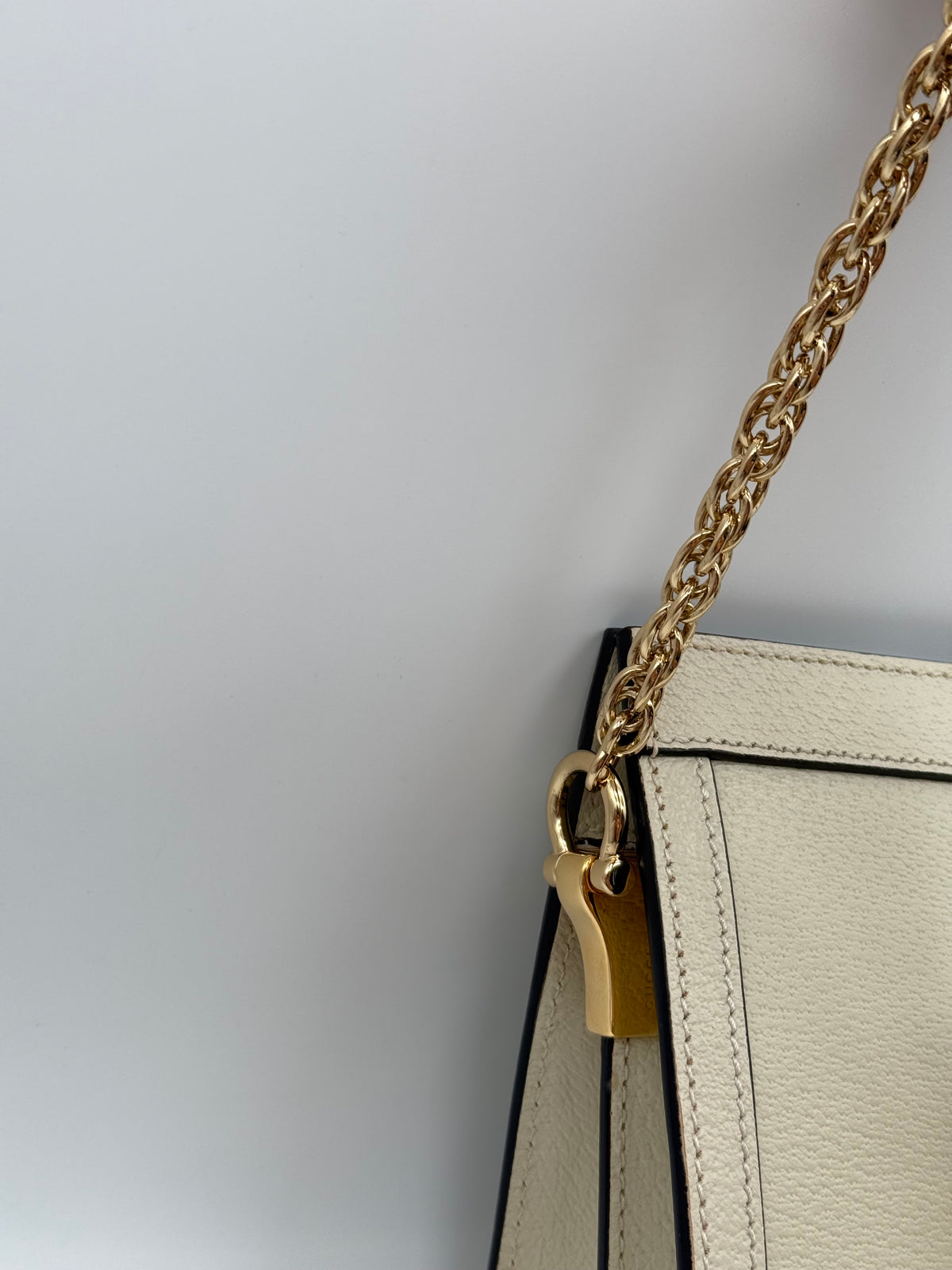 Gucci tracolla Ophidia chain bianca - foto 10