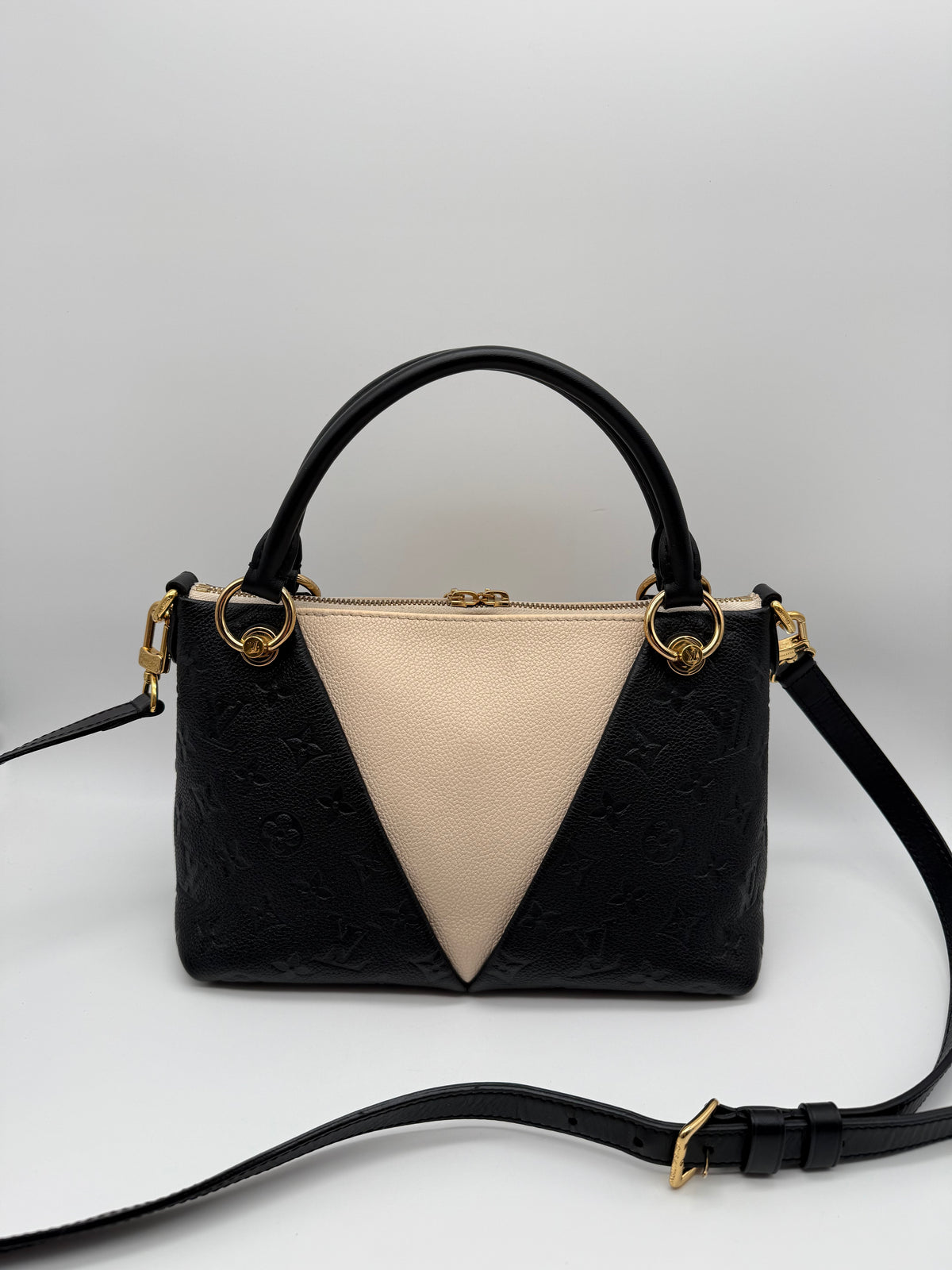 Louis Vuitton V tote BB nera - foto 3