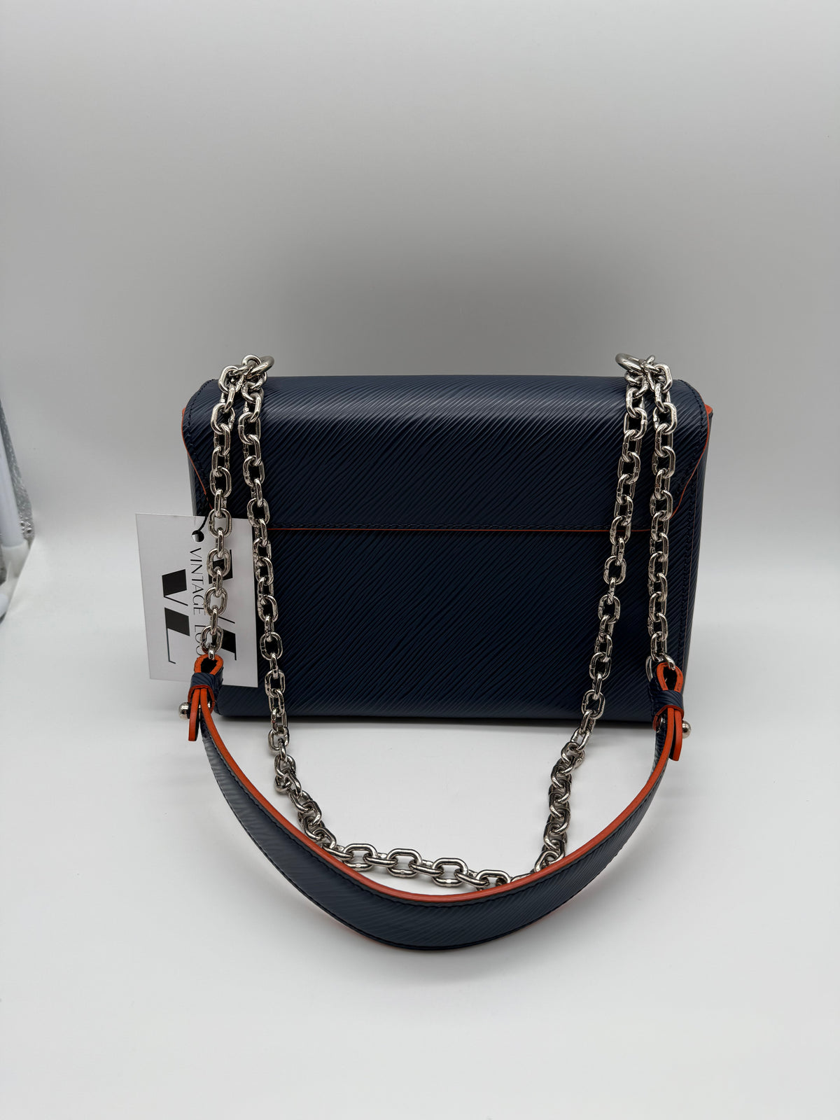 Louis Vuitton Twist MM pelle epi blu - foto 4