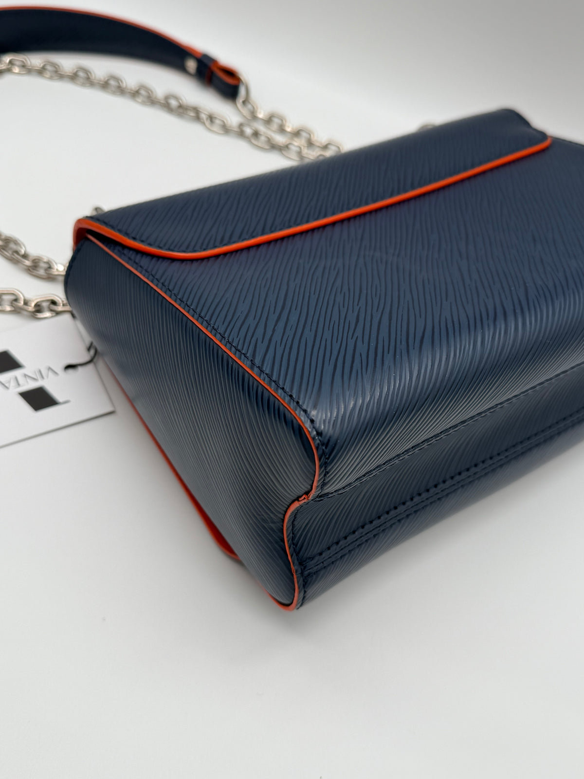 Louis Vuitton Twist MM pelle epi blu - foto 17