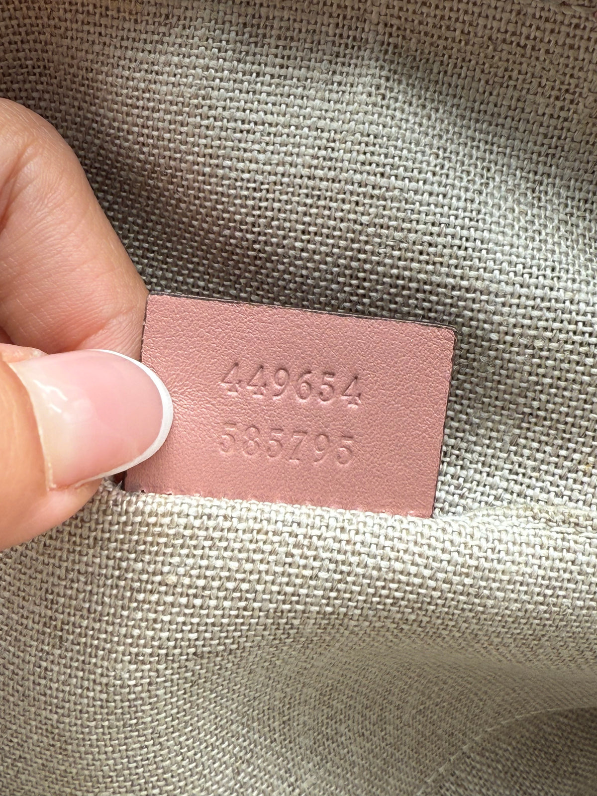 Gucci Dome in pelle rosa - foto 13