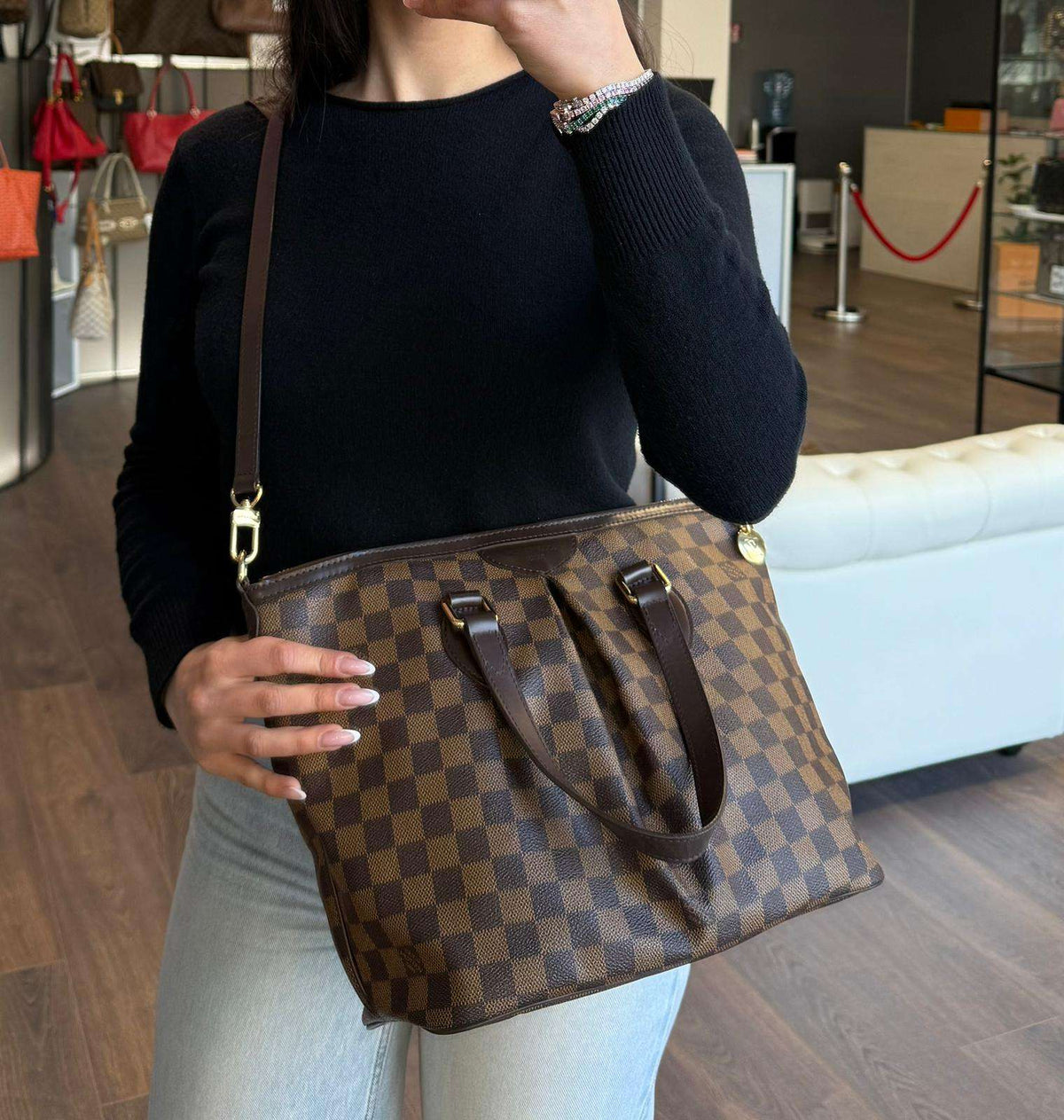 Louis Vuitton palermo damier ebene - foto 2