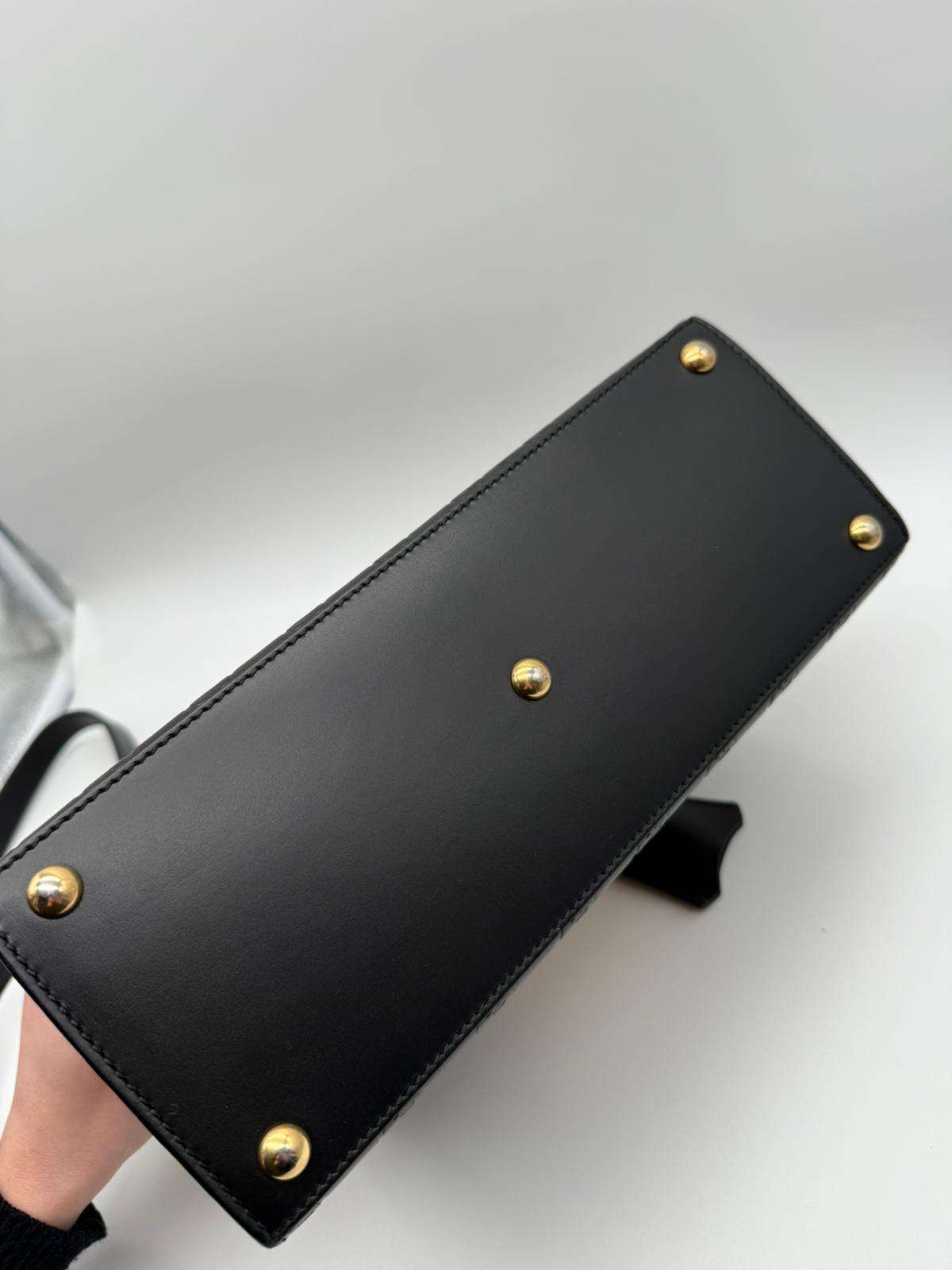 Gucci padlock nera a tracolla - foto 6