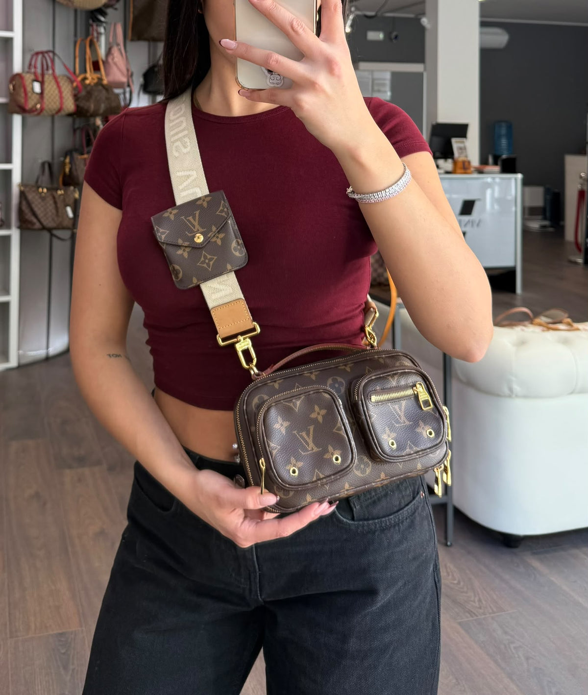 Louis Vuitton Croise Utility monogram