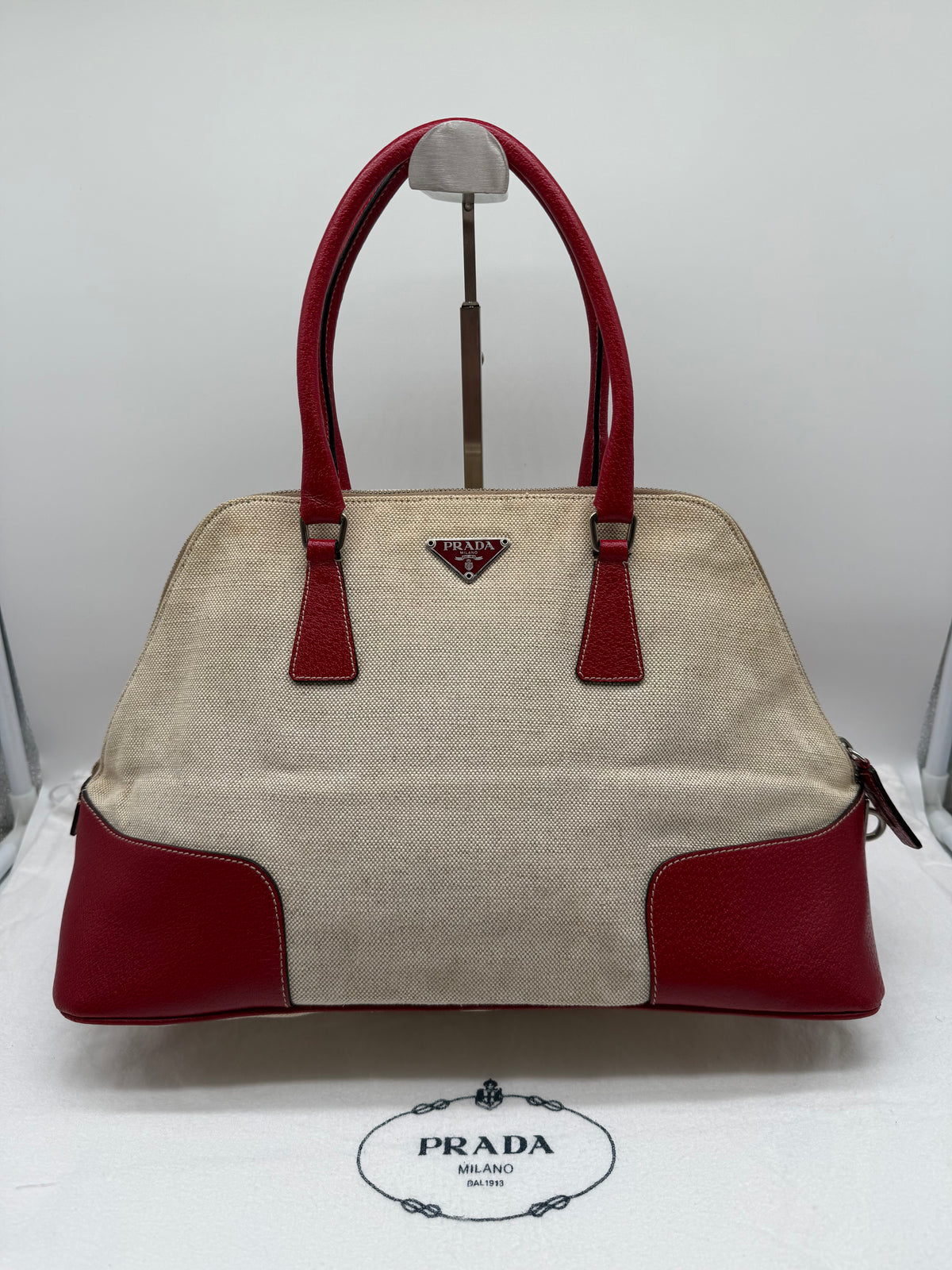 Prada borsa in canapa
