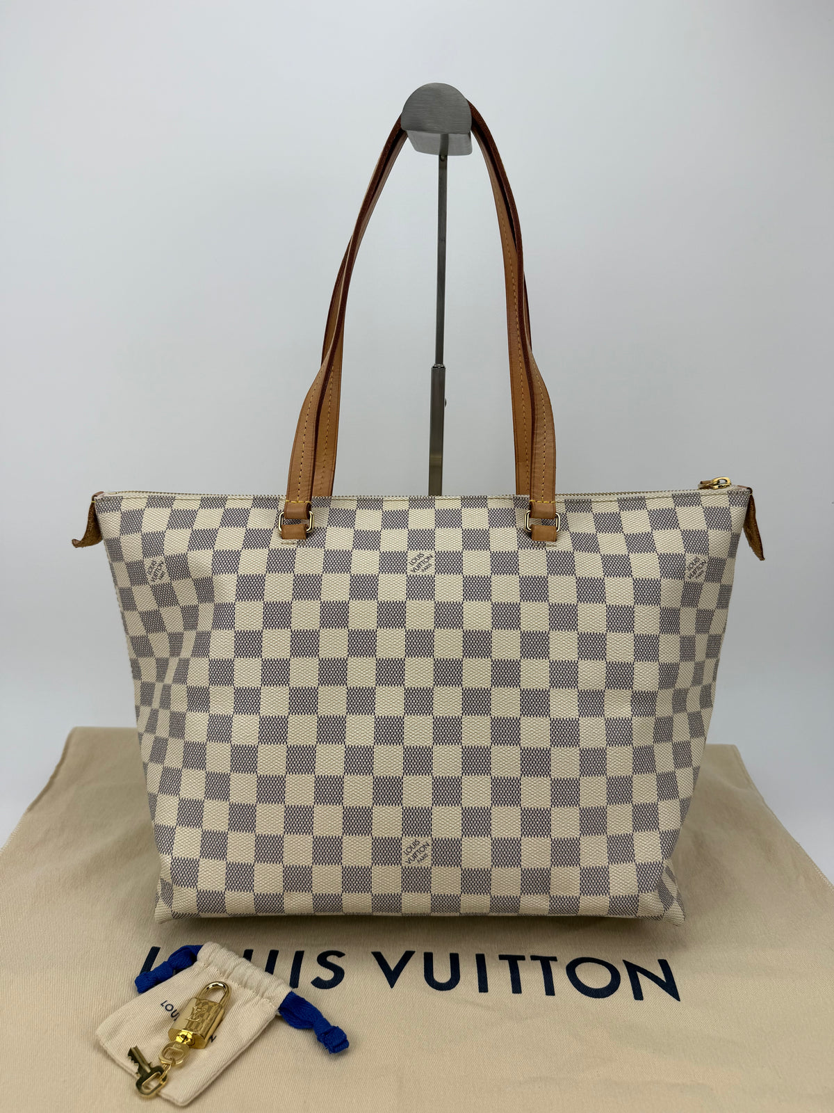 Louis Vuitton borsa Iéna damier azur
