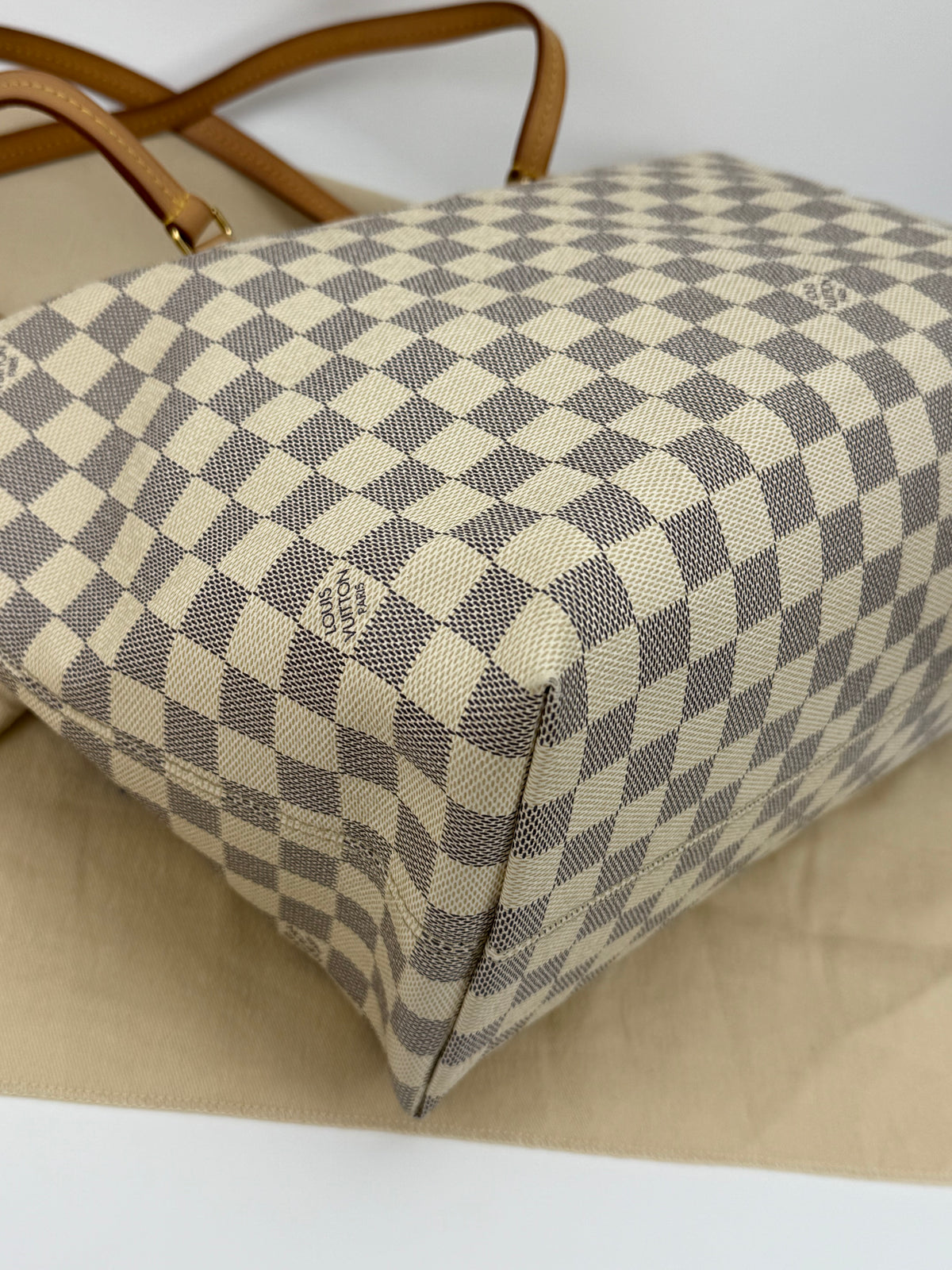 Louis Vuitton borsa Iéna damier azur