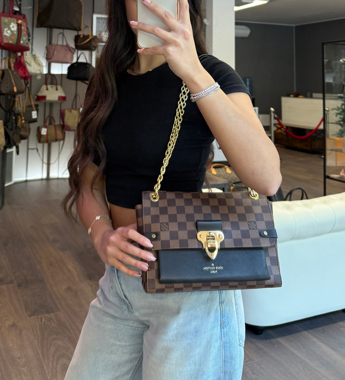 Louis Vuitton Vavin PM damier ebene