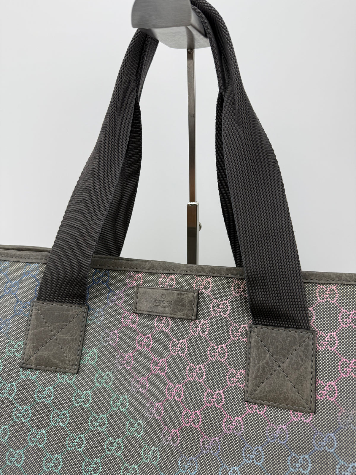 Gucci tote bag tela rainbow GG