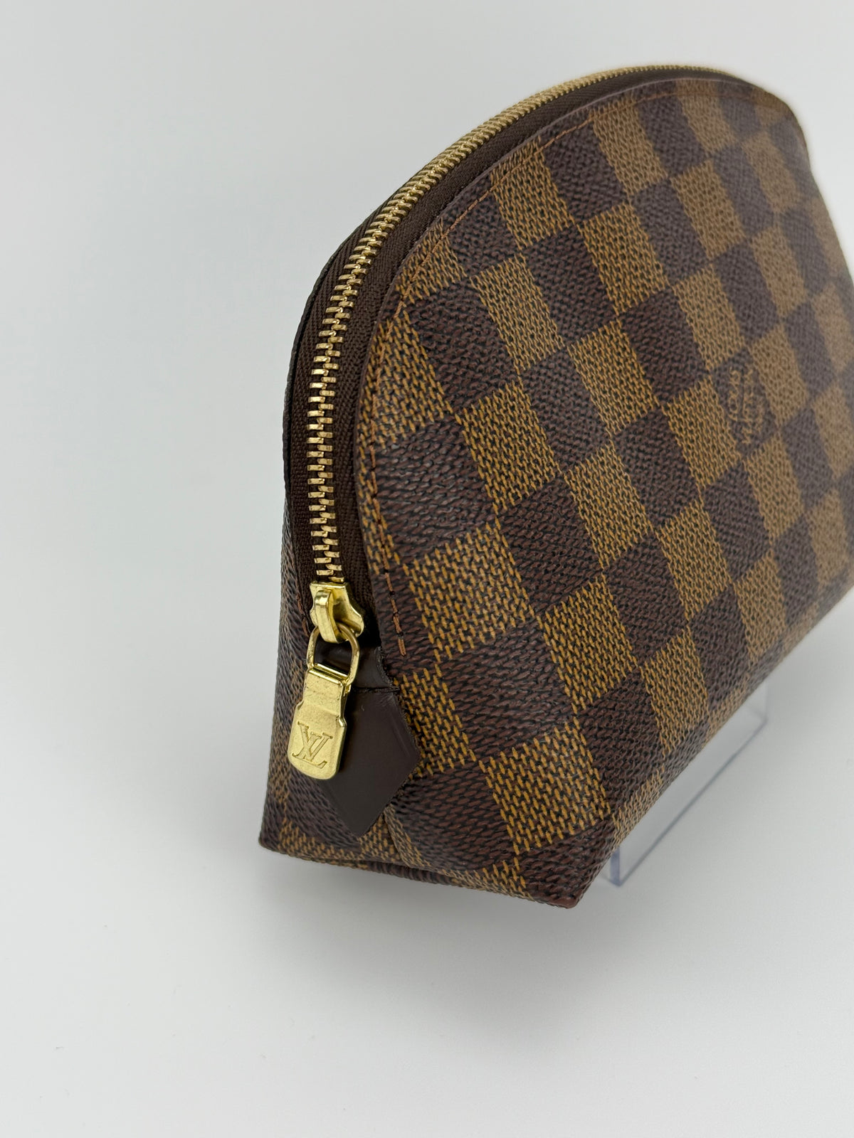 Louis Vuitton pochette cosmetique damier ebene
